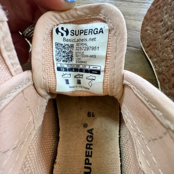 Superga Toddler Girl Shoes - Size 4 - Picture 2 of 7